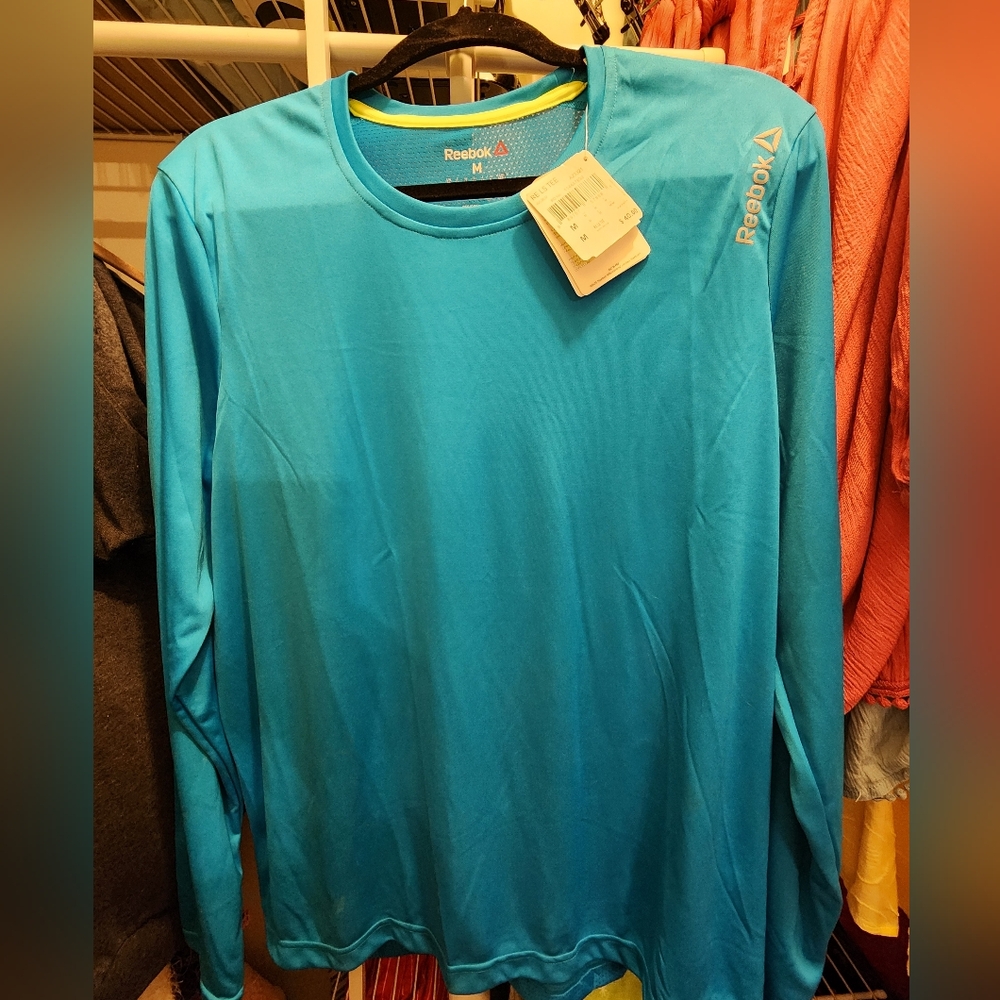 Mens med Reebok LS tee